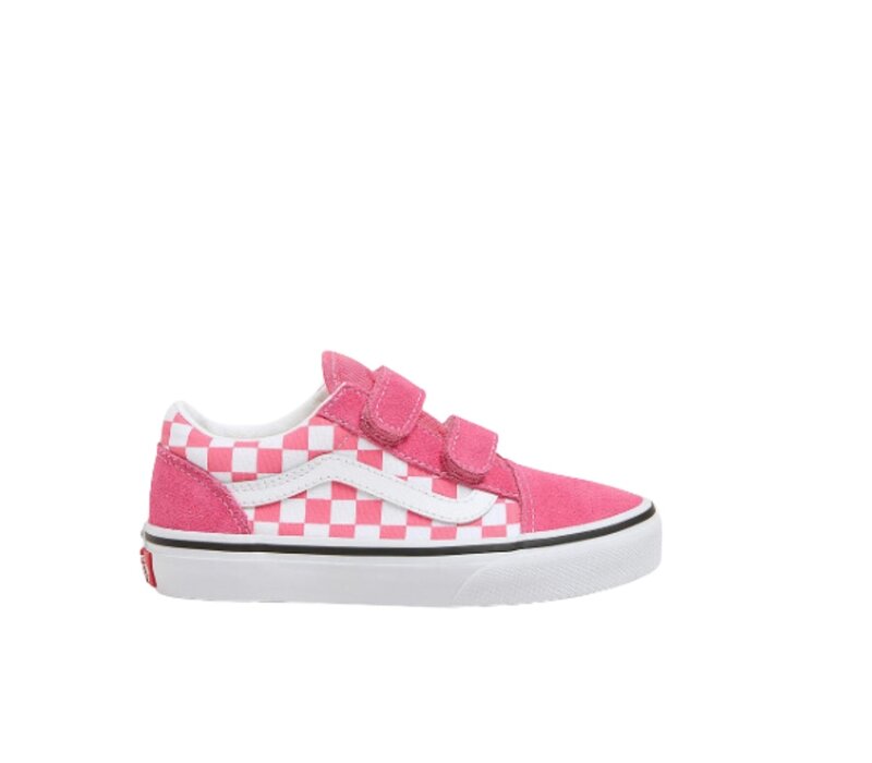 Vans Old Skool V COLOR THEORY CHECKERBOARD HONEYSUCKLE