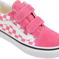 Vans Old Skool V COLOR THEORY CHECKERBOARD HONEYSUCKLE