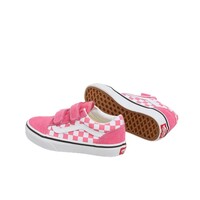 Vans Old Skool V COLOR THEORY CHECKERBOARD HONEYSUCKLE