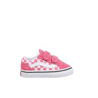Vans Old Skool V COLOR THEORY CHECKERBOARD HONEYSUCKLE