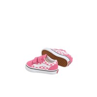 Vans Old Skool V COLOR THEORY CHECKERBOARD HONEYSUCKLE