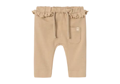 Lil' Atelier Lil' Atelier Olana pant Irish Cream/Melange Lil' Atelier Lil' Atelier Olana pant Irish Cream/Melange