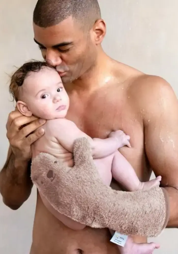 Nifty Shower glove Blush