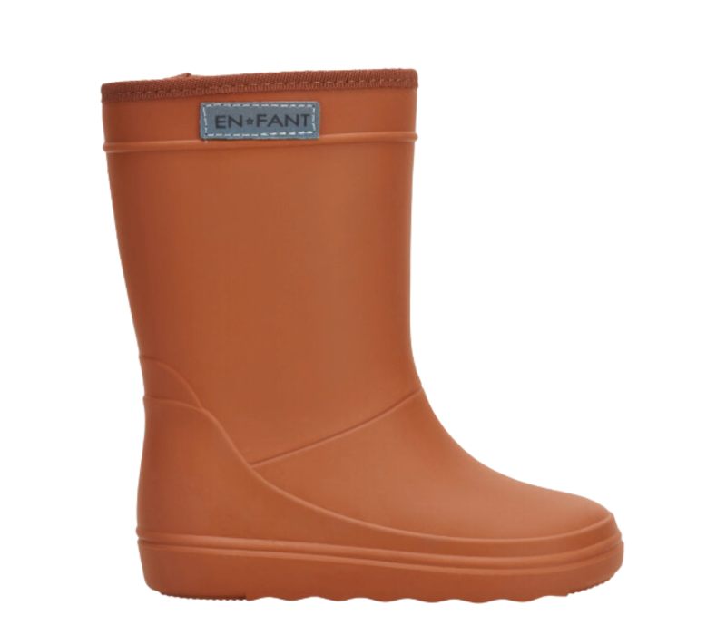 Enfant Leather Brown Thermo Boots 253