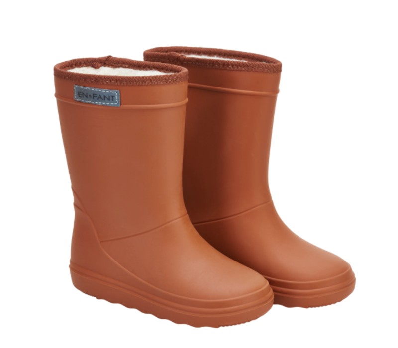 Enfant Leather Brown Thermo Boots 253
