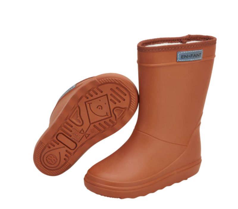 Enfant Leather Brown Thermo Boots 253