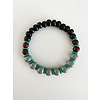 ByMelo ByMelo Armband Grijs Kraal AW'24