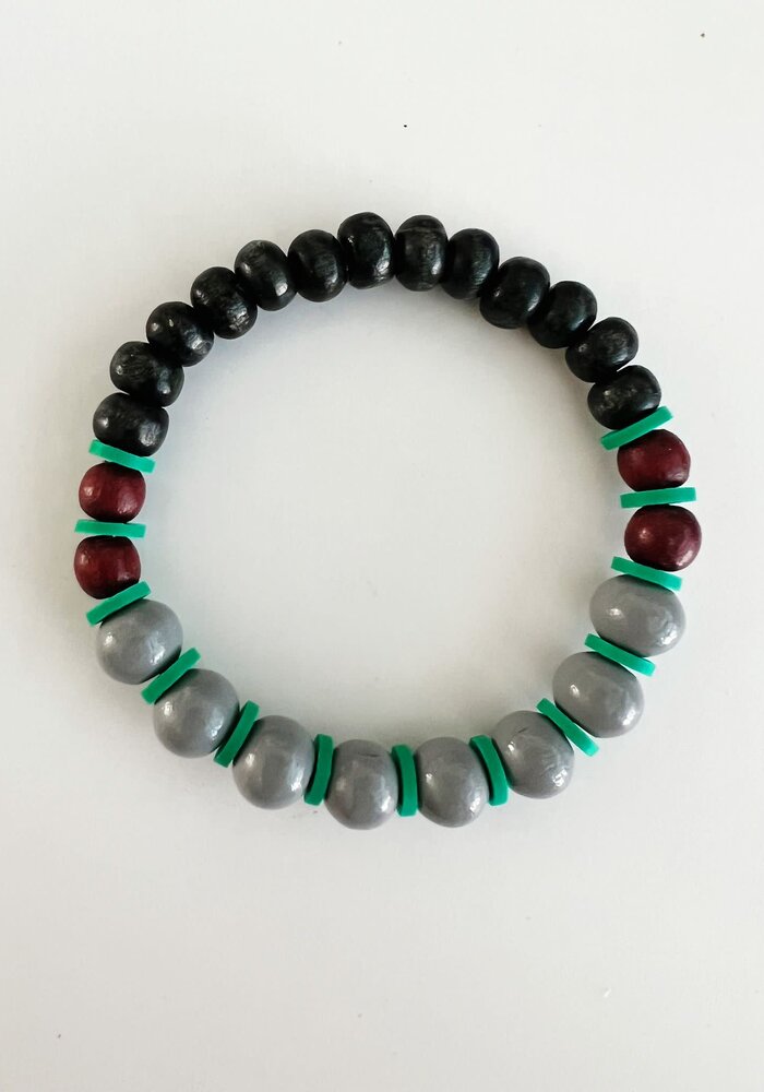 ByMelo Armband Grijs Kraal AW'24