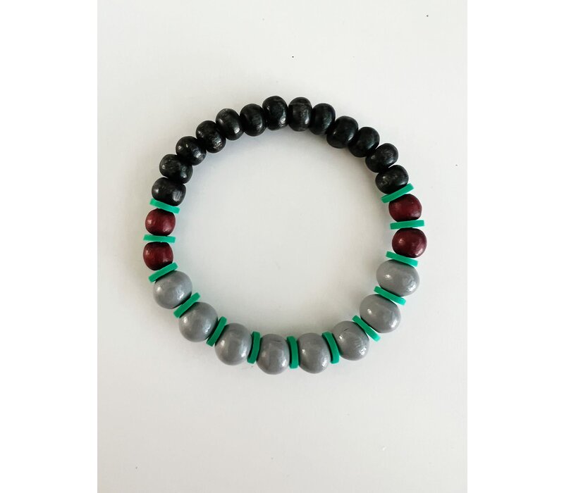 ByMelo Armband Grijs Kraal AW'24