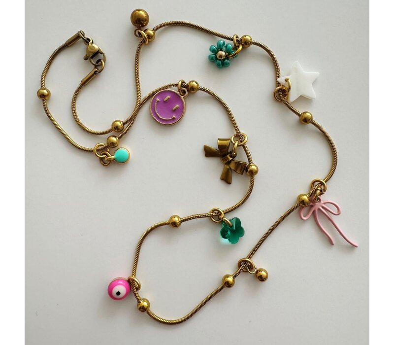 ByMelo Ketting met Bedels AW'24