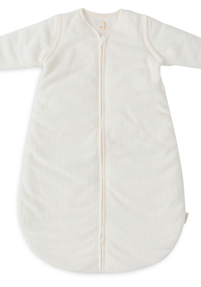 Jollein Baby Slaapzak met Afritsbare Mouw Rib - Ivory