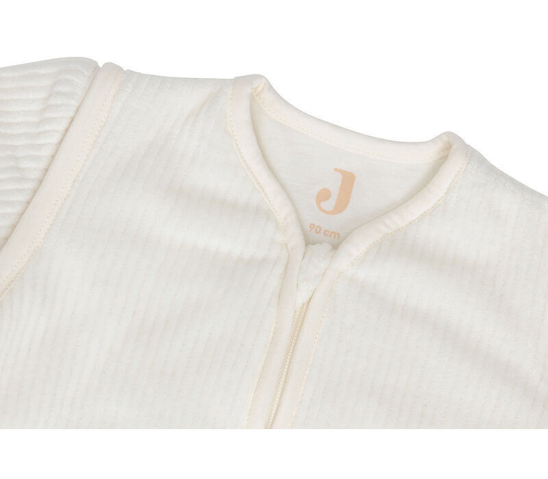Jollein Baby Slaapzak met Afritsbare Mouw Rib - Ivory
