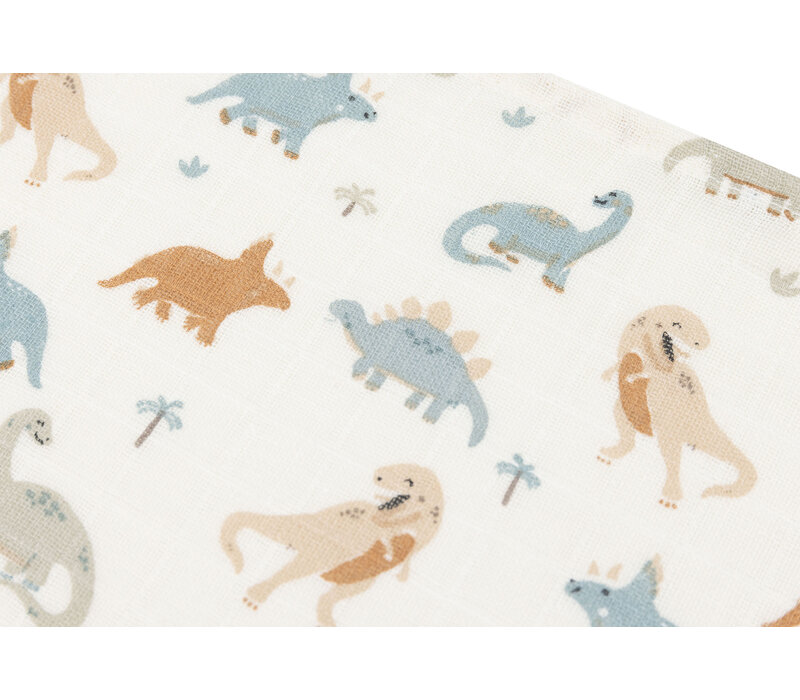 Jollein Hydrofiel Multi Doek Small 70x70 Roarsome (3-pack)