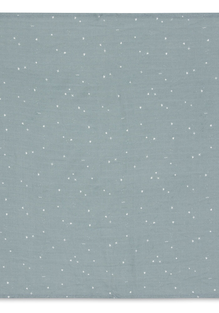 Jollein Hydrofiel Multi Doek Small 70x70 Twinkling Sea Green (3-pack)