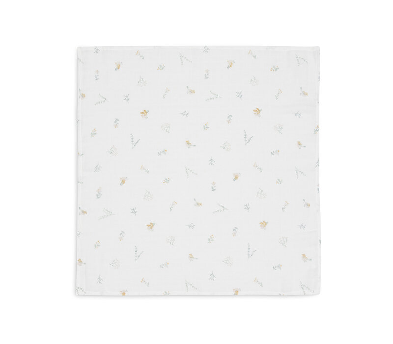 Jollein Hydrofiel Multi Doek Small 70x70 Lovely Birds  (3-pack)