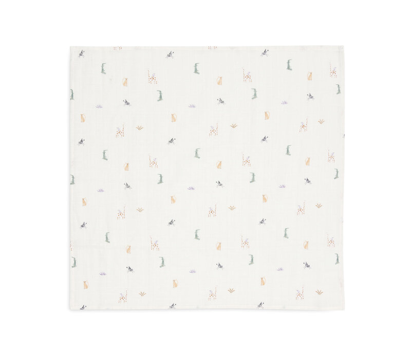 Jollein Hydrofiele Doek Small 70x70cm - Jungle Jambo - 3