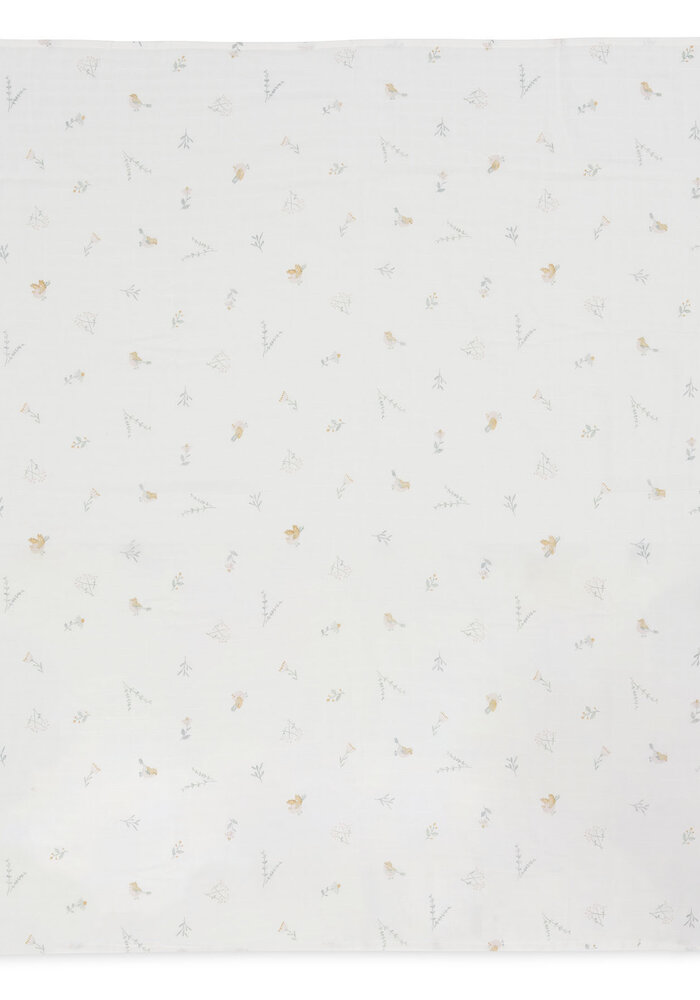 Jollein Hydrofiel Multi Doek Large 115x115 Lovely Birds (2-pack)