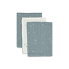 Jollein Jollein Washandje Hydrofiel Twinkling Sea Green  (2 pack)
