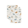 Jollein Jollein Washandje Hydrofiel Roarsome  (2 pack)