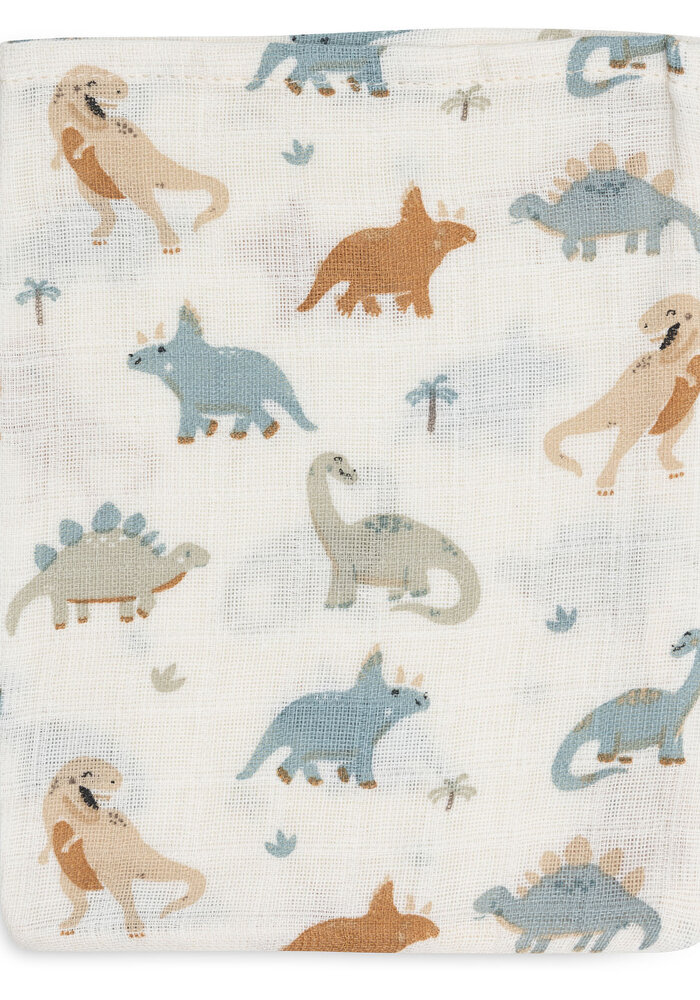 Jollein Washandje Hydrofiel Roarsome  (2 pack)