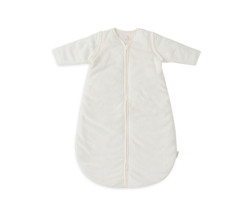 Jollein Slaapzak met afritsbare mouw Rond 60cm Rib Ivory