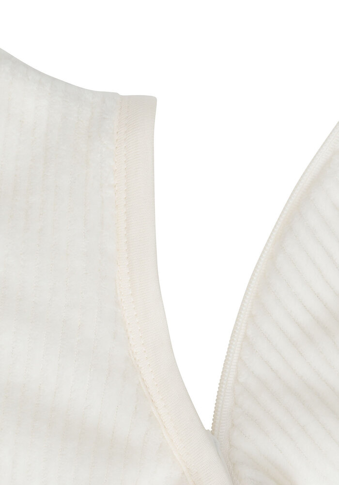 Jollein Slaapzak met afritsbare mouw Rond 60cm Rib Ivory