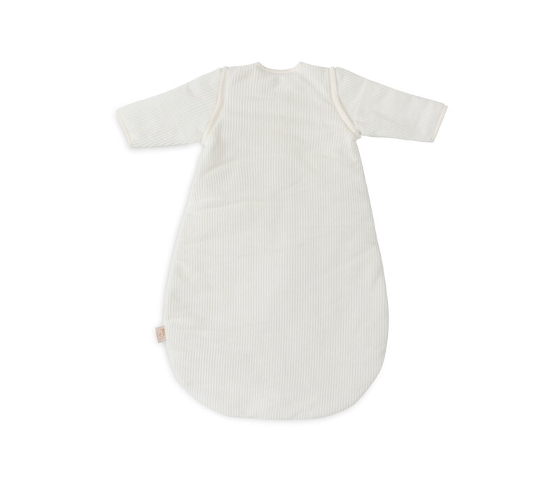 Jollein Slaapzak met afritsbare mouw Rond 60cm Rib Ivory