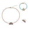 Mimi & Lula Over the rainbow jewellery set