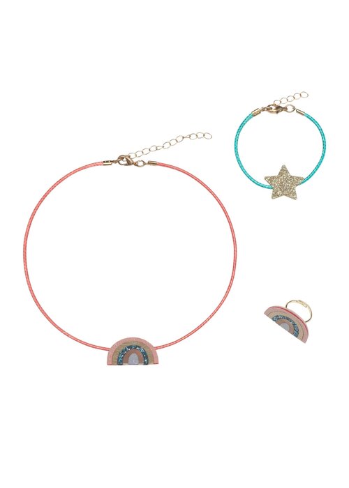 Mimi & Lula Mimi & Lula  Over the rainbow jewellery set
