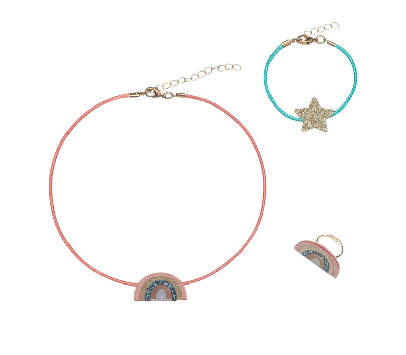 Mimi & Lula  Over the rainbow jewellery set