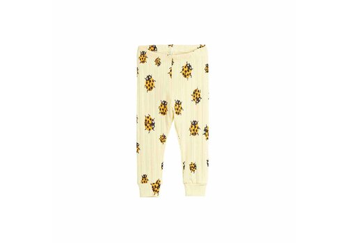 Mini Rodini Mini Rodini Ladybugs aop leggings Yellow Mini Rodini Mini Rodini Ladybugs aop leggings Yellow