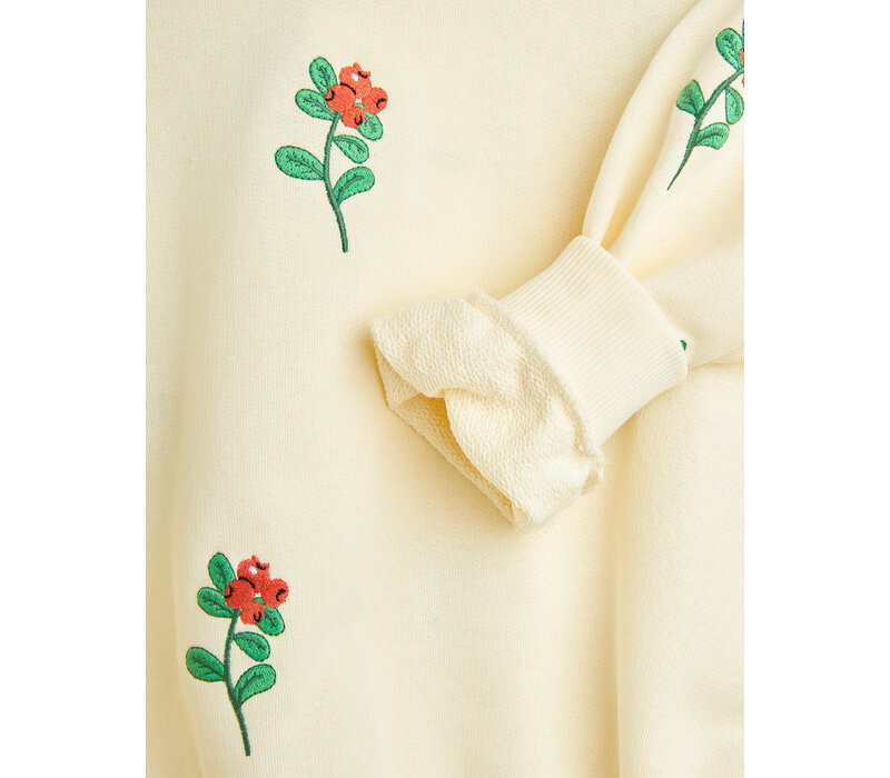 Mini Rodini Lingonberries aop sweatshirt Offwhite