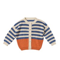 Your Wishes Stripe Knit | Relaxed Cardigan Multicolor