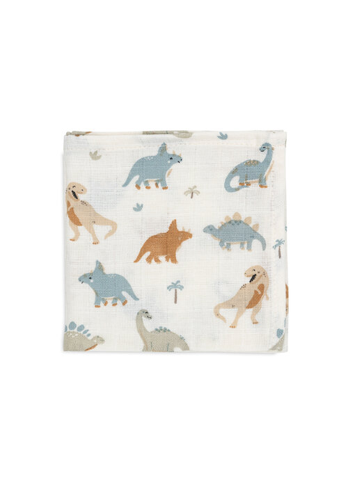 Jollein Jollein Hydrofiel monddoekjes Roarsome (3pack)