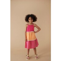 Jubel Jurk voile - Samba Shake Fuchsia