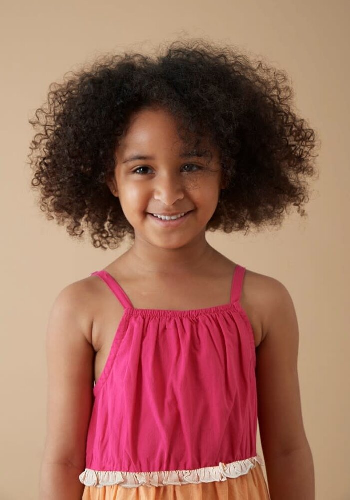 Jubel Jurk voile - Samba Shake Fuchsia