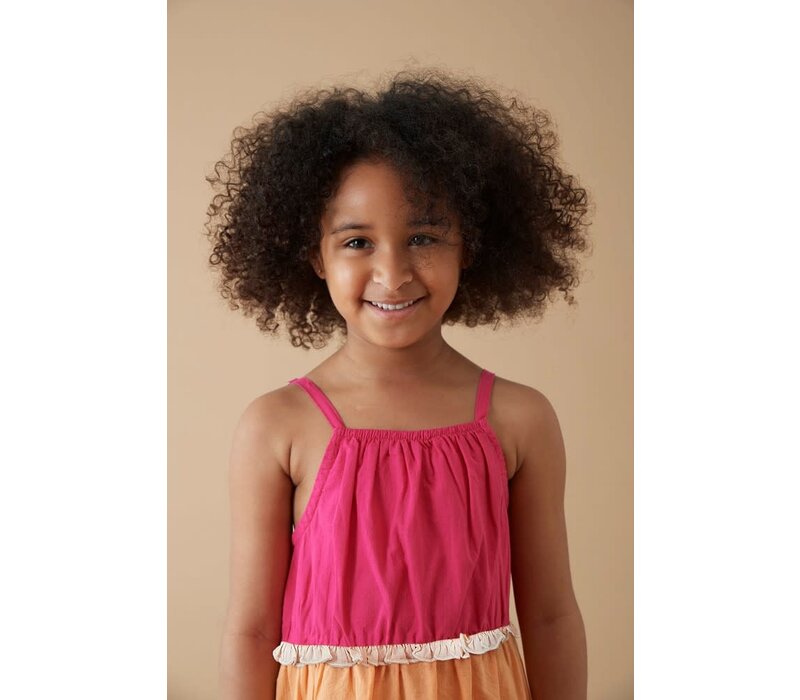 Jubel Jurk voile - Samba Shake Fuchsia