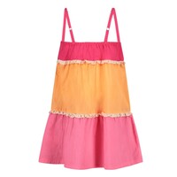 Jubel Jurk voile - Samba Shake Fuchsia