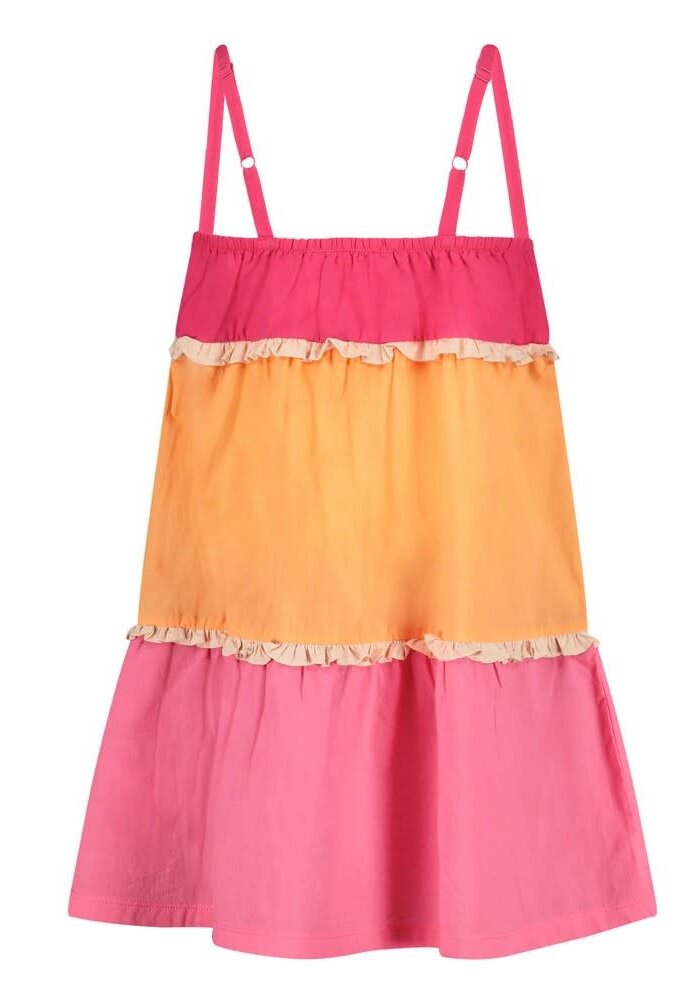 Jubel Jurk voile - Samba Shake Fuchsia