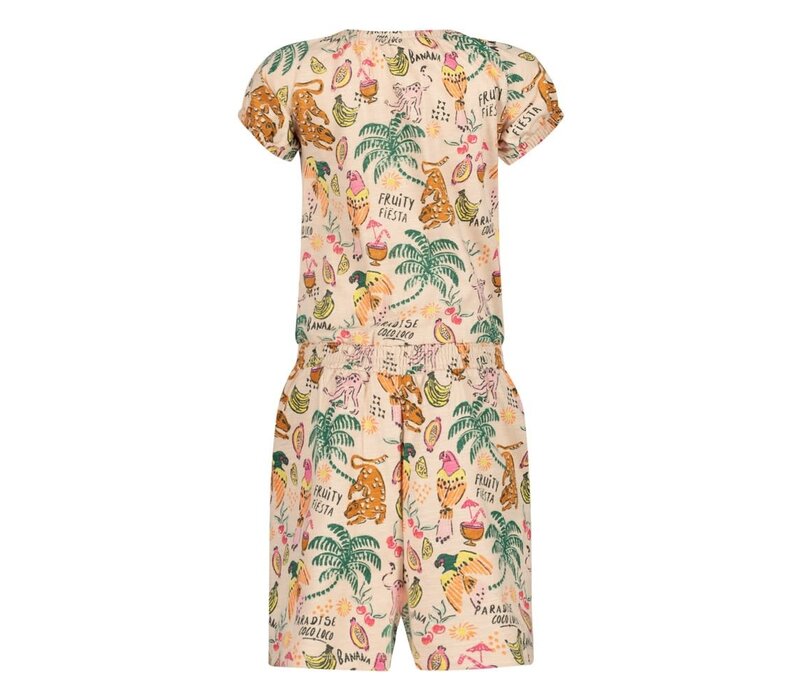 Jubel Jumpsuit kort AOP - Samba Shake Kit