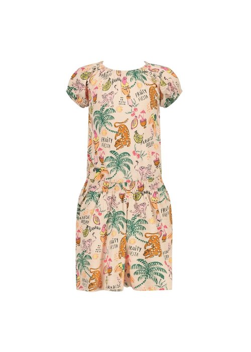 Jubel Jubel Jumpsuit kort AOP - Samba Shake Kit