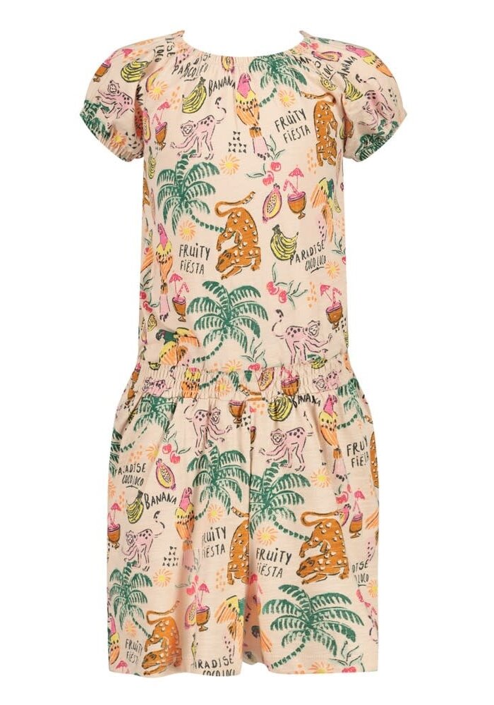 Jubel Jumpsuit kort AOP - Samba Shake Kit