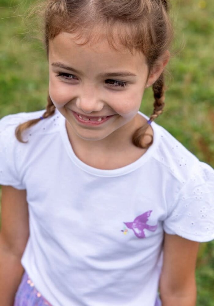 Jubel T-shirt - Picknick Perfect Wit