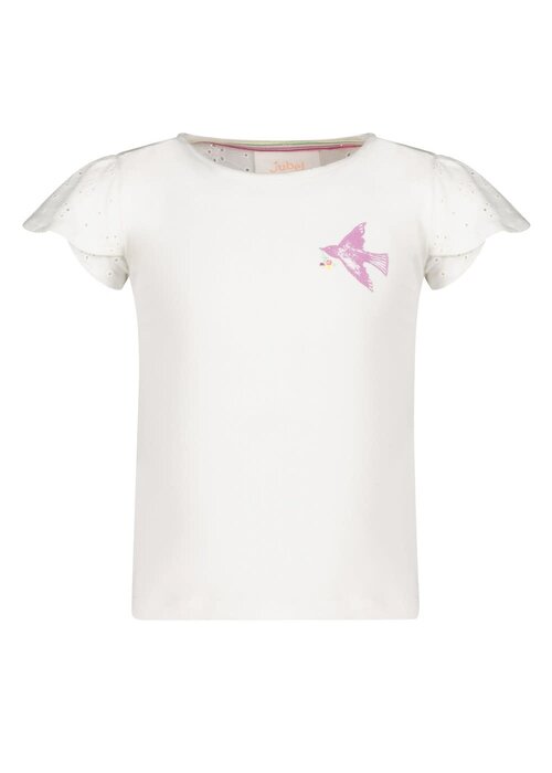 Jubel Jubel T-shirt - Picknick Perfect Wit