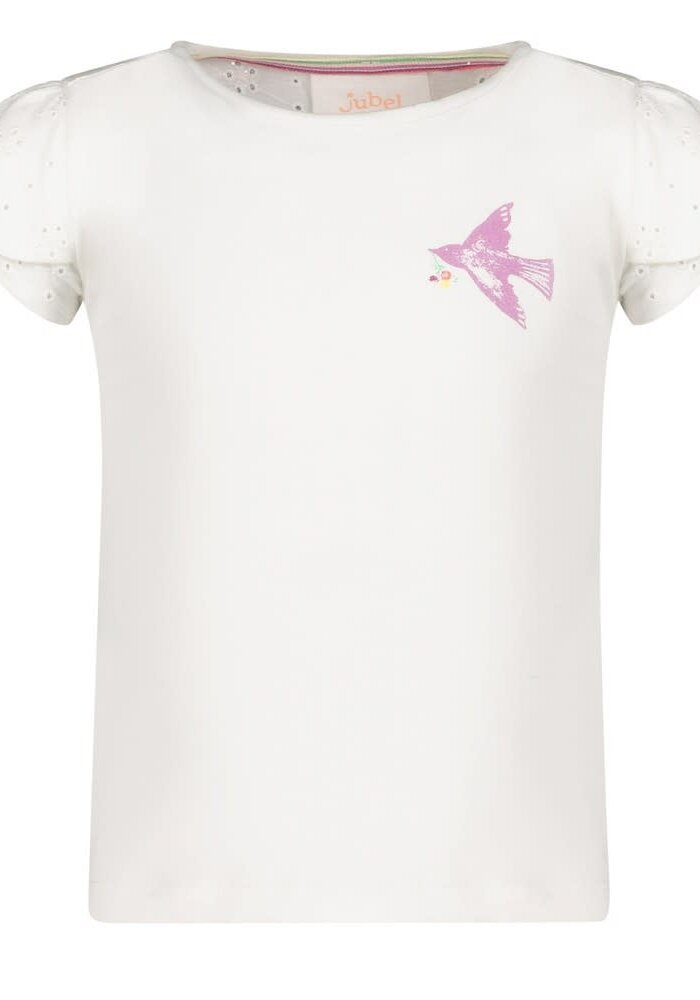 Jubel T-shirt - Picknick Perfect Wit