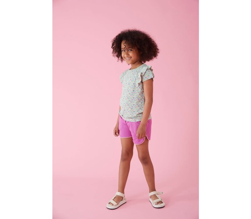 Jubel T-shirt AOP - Picknick Perfect Groen