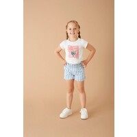 Jubel Short streep - Summer Denims Indigo