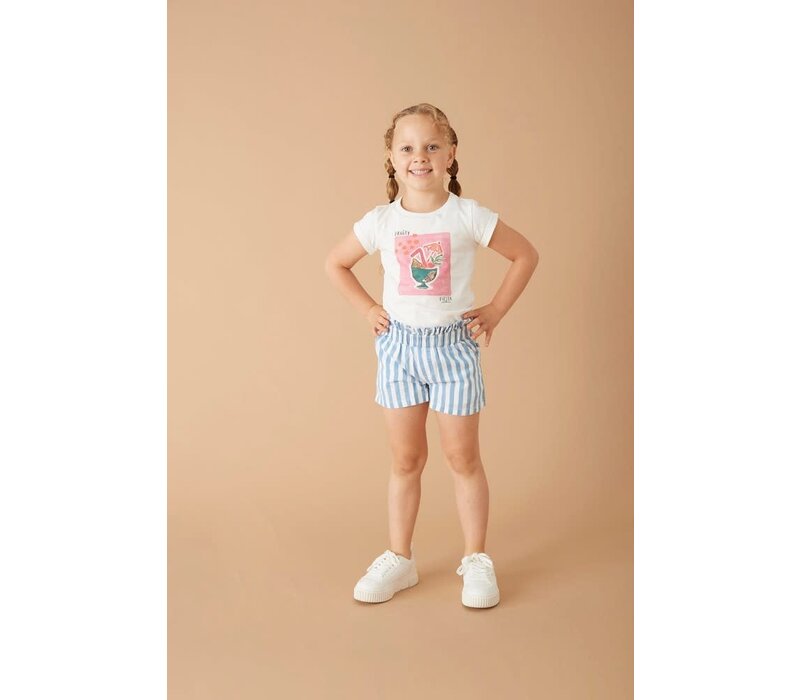 Jubel Short streep - Summer Denims Indigo