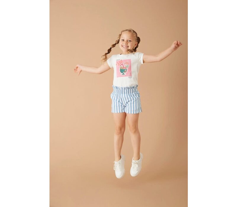 Jubel Short streep - Summer Denims Indigo