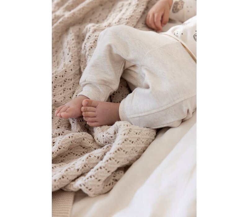 Feetje Broek - Cute Cookie Offwhite melange